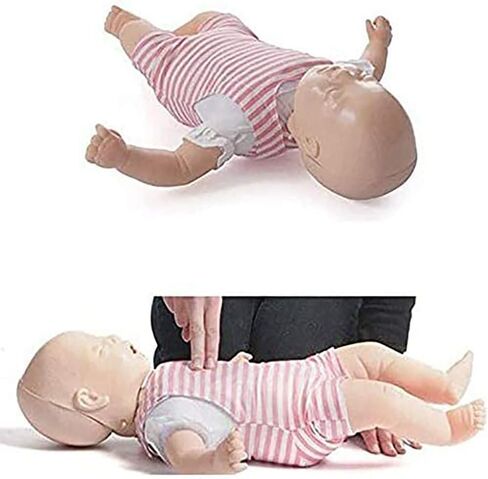 Infant CPR Manikin, Infant First Aid Model,Professional Training Manikin, Cardiopulmonary Resuscitation Simulator First Aid Training Dummy for Teaching Training Aid - - 60cm in Saudi Arabia