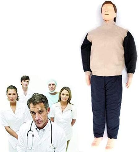 Simulator Artificial Respiration CPR First Aid Skills Training Manikin, Whole Body Cardiopulmonary Resuscitation Equipment for Teaching CPR Manikins Training Model in Saudi Arabia