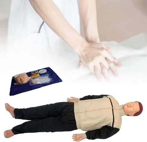 CPR Training Manikin, Chest Compressions Manikins, CPR First Aid Training Dummy, for Students Education Teaching Training in Saudi Arabia