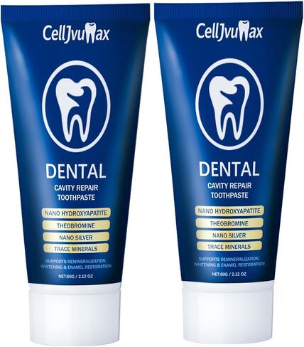 Enamel Repair Toothpaste for Cavity Protection, Transparent Gel to Strengthen Teeth and Support Gum Health, Daily Dental Care for Oral Hygiene (02) in Saudi Arabia