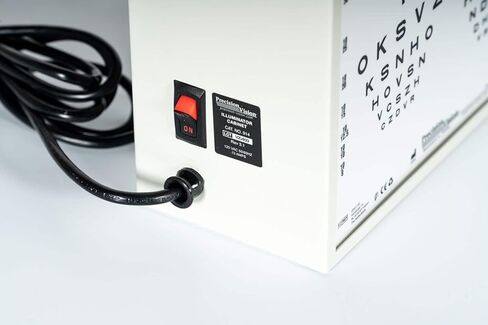 طقم فحص/اختبار رؤية ممرضة المدرسة، خزانة مضيئة مع 3 رسوم بيانية لمسافة اختبار 10 أقدام (صور باتي، سلون وHOTV) in Kuwait