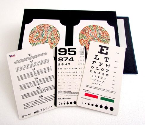Ishihara's Book for Colour Deficiency 38 Plates with Pocket Eye Charts Unknown Binding in Saudi Arabia