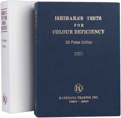 Ishihara's Book for Colour Deficiency 38 Plates with Pocket Eye Charts Unknown Binding in Saudi Arabia