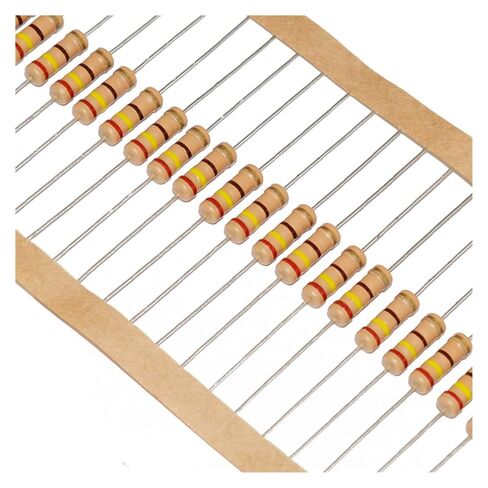 20 قطعة من مقاومات فيلم الكربون 1 وات 5.6 6.2 6.8 56 62 68 560 620 680 أوم RK 5% مقاومة 5R6 6R2 6R8 56R 680R 5.6K 6.2K 6.8K 0.1R-1M(CF 1W 9R1 20 قطعة) in Kuwait