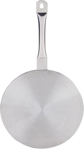 Stainless Steel Heat Diffuser Plate, Universal Cooker Heat Diffuser for Gas Electric Induction Stovetops, 22cm Even Heat Distributor with Handle for Non - Induction Pans in Kuwait