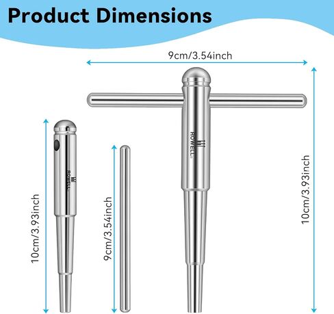 ROWELL Trumpet Mouthpiece Truing Tool Stainless Steel Repair Tool for Fixing Dented/Mishapen Trumpet & Trombone Mouthpieces Mouthpiece Maintenance in Kuwait