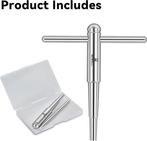 ROWELL Trumpet Mouthpiece Truing Tool Stainless Steel Repair Tool for Fixing Dented/Mishapen Trumpet & Trombone Mouthpieces Mouthpiece Maintenance in Kuwait