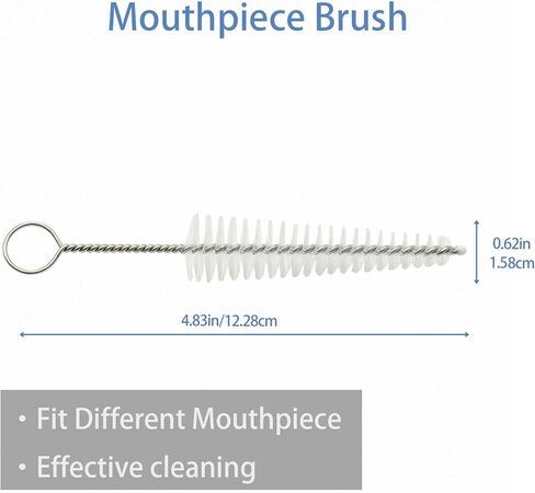 مجموعة تنظيف البوق - مجموعة تنظيف كاملة للعناية بالبوق مع زيت الصمام، وشحم منزلق، وفرش وقماش لفرقة طلاب العناية بالآلات in Kuwait