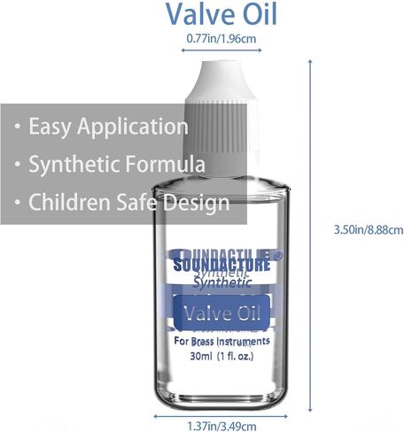 مجموعة تنظيف البوق - مجموعة تنظيف كاملة للعناية بالبوق مع زيت الصمام، وشحم منزلق، وفرش وقماش لفرقة طلاب العناية بالآلات in Kuwait