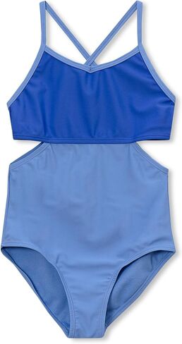 Lands' End Girls Wrap Seersucker One Piece Swimsuit in Saudi Arabia