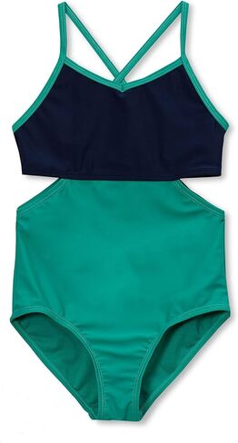 Lands' End Girls Wrap Seersucker One Piece Swimsuit in Saudi Arabia