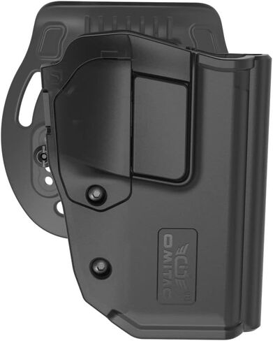Sig P226 Holster, OWB Paddle Holster for Sig P226 P228 Right Handed Black Polymer Index Finger Released Autolock Level 2 Retention Outside Waistband Carry in Kuwait