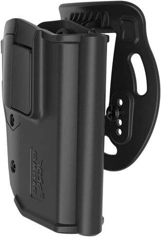 Sig P226 Holster, OWB Paddle Holster for Sig P226 P228 Right Handed Black Polymer Index Finger Released Autolock Level 2 Retention Outside Waistband Carry in Kuwait