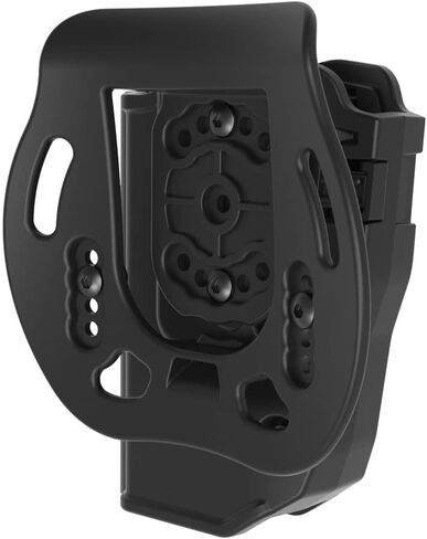 Sig P226 Holster, OWB Paddle Holster for Sig P226 P228 Right Handed Black Polymer Index Finger Released Autolock Level 2 Retention Outside Waistband Carry in Kuwait