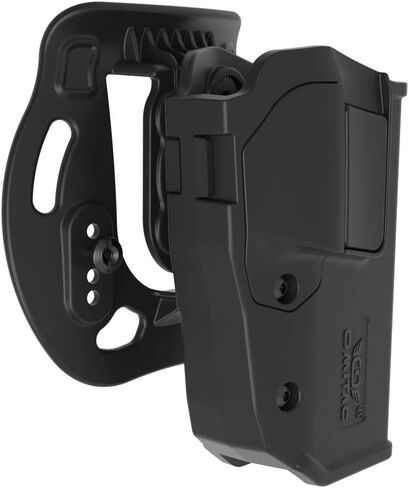 Sig P226 Holster, OWB Paddle Holster for Sig P226 P228 Right Handed Black Polymer Index Finger Released Autolock Level 2 Retention Outside Waistband Carry in Kuwait
