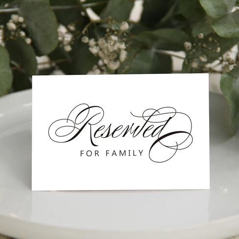 Reserved Signs for Weddings & Parties - 10 Pack, 4 x 6 Inches in Kuwait
