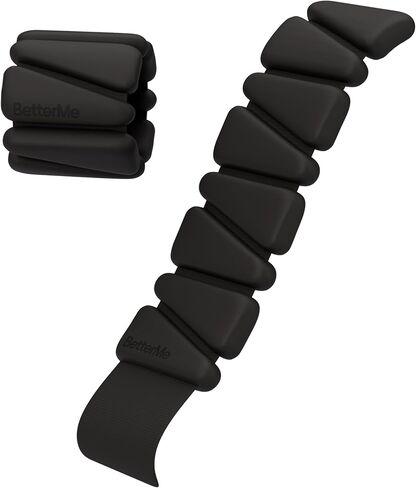 BetterMe Adjustable Weight Bands – Ankle Weights & Wrist Weights for Women – Adjustable Straps for Arms & Legs – Home Workout & Pilates Weights in Saudi Arabia