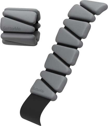 BetterMe Adjustable Weight Bands – Ankle Weights & Wrist Weights for Women – Adjustable Straps for Arms & Legs – Home Workout & Pilates Weights in Saudi Arabia