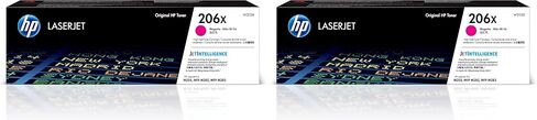HP 206X Magenta High-yield Toner Cartridge | Works with HP Color LaserJet Pro M255, HP Color LaserJet Pro MFP M282, M283 Series | W2113X in Saudi Arabia