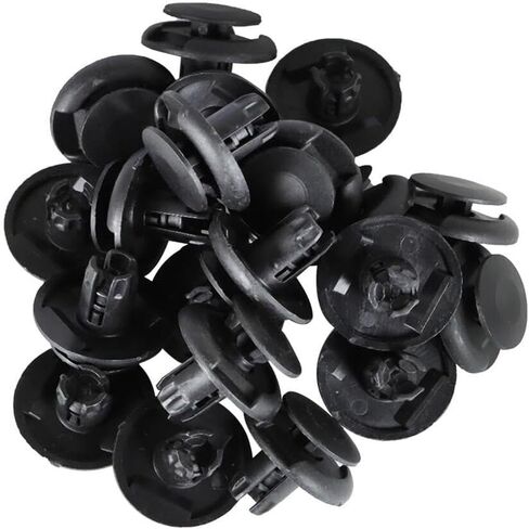 192Pcs Car Push Retainer Assortment Kit Car Black Shield Pin Rivet Fasteners for Genuine for OEM Replacement in Saudi Arabia