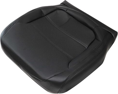 FZJDSD Tan Driver or Passenger Side Bottom Perforated Leather Replacement Seat Cover Compatible with Volkswagen Jetta 2011 2012 2013 2014 2015 2016 2017 in Saudi Arabia