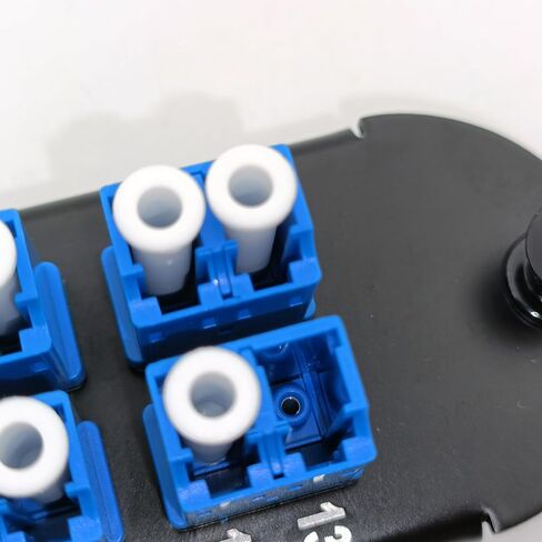 Fiber Optic Hardware Closet Connector Housing Adapter Panel with LC Duplex SM Single Mode OS2 Adapters Compatible for Corning Light Guide CCH-01U CCH-CP12-A9 (OS2 12*LC Duplex-2PACK) in Kuwait