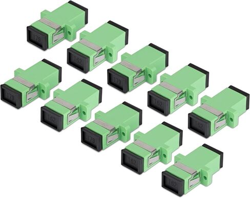 وصلة StarTech SC إلى SC 10 حزم، وصلة ألياف ضوئية SC أحادية الوضع OS2 مع شفة، محول SC/APC Simplex in Saudi Arabia