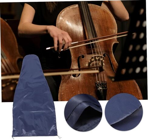 Elegant Cello Fabric Cover Portable Instrument Protector Comprehensive Protection Against Scratches Suitable for All Cello Styles Luxurious Design for Performance and Practice in Kuwait
