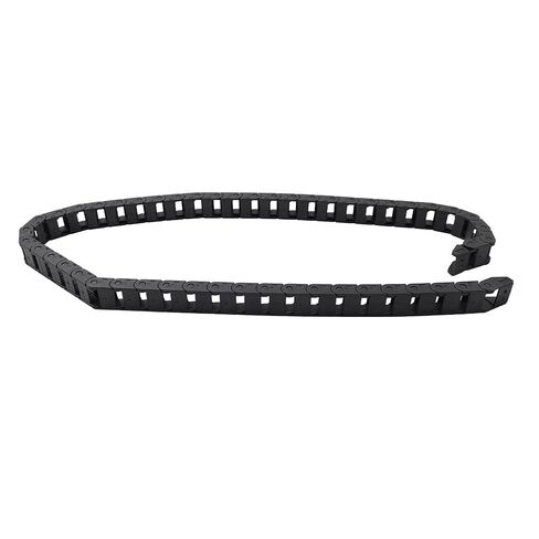 Cnthan7 10x15mm Adjustable Cable Wire Carrier Drag Chain CNC Router 3D Printer Conduit 1pc Nylon Black in Kuwait