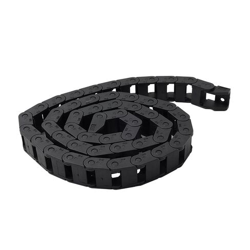 Cnthan7 10x15mm Adjustable Cable Wire Carrier Drag Chain CNC Router 3D Printer Conduit 1pc Nylon Black in Kuwait