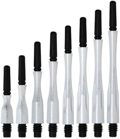 NineDartOut.us Fit Shaft Carbon White Pearl Hybrid 4 عبوات (مقفلة) (#3-24.0 ملم - بينهما) in Kuwait