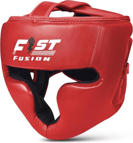 Boxing Head Guard, Maya Hide Leather Headgear Protection for Kickboxing Muay Thai MMA Training Taekwondo, Padded Guards, Adjustable in Saudi Arabia