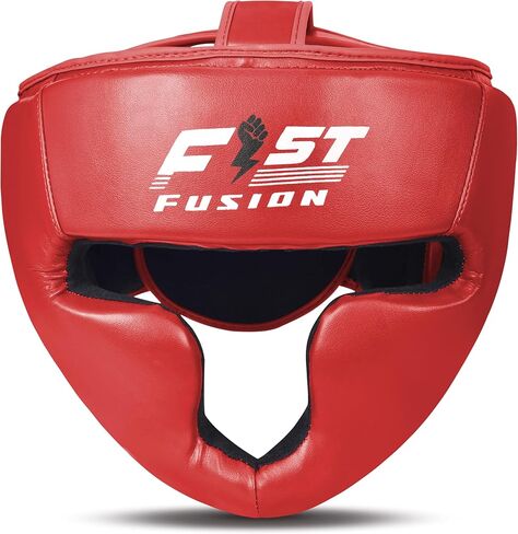 Boxing Head Guard, Maya Hide Leather Headgear Protection for Kickboxing Muay Thai MMA Training Taekwondo, Padded Guards, Adjustable in Saudi Arabia
