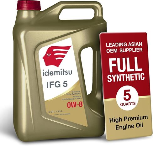 Idemitsu IFG 5 0W-8 Fully Synthetic Engine Oil (1 Quart) in Saudi Arabia