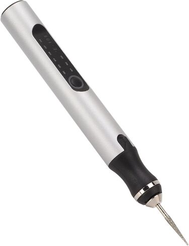 Mavaol Electric Engraving Pen Aluminum Alloy Silver Mini Micro Engraver with Intelligent Overload Protection Chip in Saudi Arabia