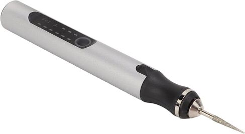 Mavaol Electric Engraving Pen Aluminum Alloy Silver Mini Micro Engraver with Intelligent Overload Protection Chip in Saudi Arabia