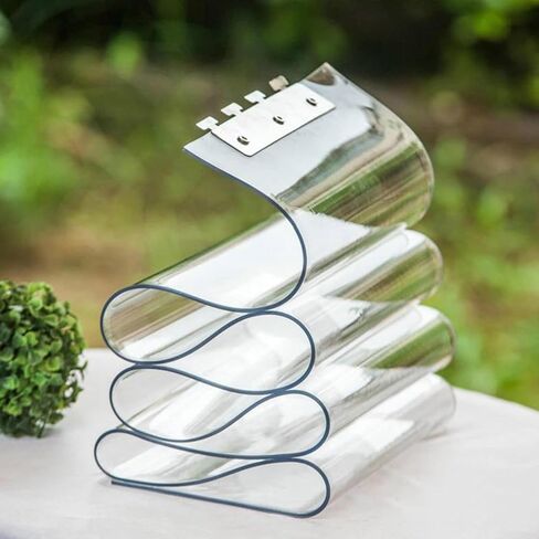 ستارة باب بشريط من الفينيل - شرائط بلاستيكية شفافة من مادة PVC للمستودعات والفريزر وبيت الحيوانات الأليفة - تداخل 3 سم، مقاس 1.5 × 2 متر (10 قطع) - متينة وسهلة التركيب ومقاومة للطقس in Kuwait