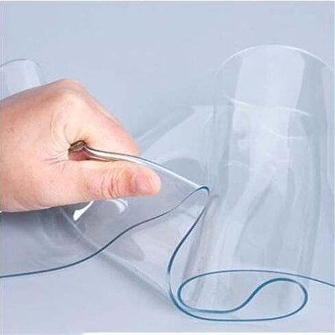 PVC Strip Curtain - Waterproof, Dustproof 2mm Transparent Partition for Walk-in Freezer, Commercial Kitchen, Cold Room, 1.05x2.1m (7 Panels) - Clear in Saudi Arabia