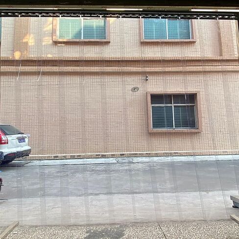 PVC Freezer Strip Curtain Door – Insulated Vinyl Strip Curtains for Refrigeration, Clear Plastic Dust Barrier, Cooler Door Strips (240x270cm / 94.49x106.3in) in Saudi Arabia