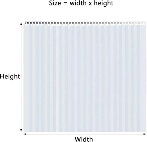 ستارة باب بشريط شفاف من مادة PVC - مقسم PVC ناعم مقاوم للماء للغرفة الباردة وغرفة الموظفين والمداخل - ستارة شرائح بلاستيكية ناعمة لسهولة الوصول والعزل in Kuwait