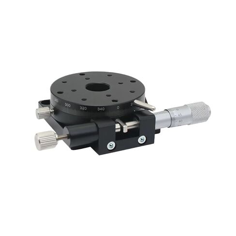 R-axis 125mm RSP125-L 360-degree Manual Rotating Platform Precision Bearing Linear Stage in Saudi Arabia