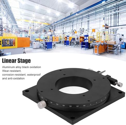 Manual Linear Sliding Table Rotary Platform Ball Stage Aluminum Alloy 200mm High Precision Load Bearing Stable for Mechanical Equipment Linear Motion in Saudi Arabia