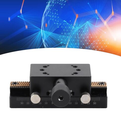 Linear Translation Stage X Axis Rack Pinion Type Sliding Table SEMCI C 80 30 X 50mm High Precision Aluminum Alloy Mechanical Device for Laboratory Equipment in Kuwait