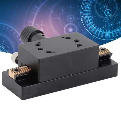 Linear Translation Stage X Axis Rack Pinion Type Sliding Table SEMCI C 80 30 X 50mm High Precision Aluminum Alloy Mechanical Device for Laboratory Equipment in Kuwait