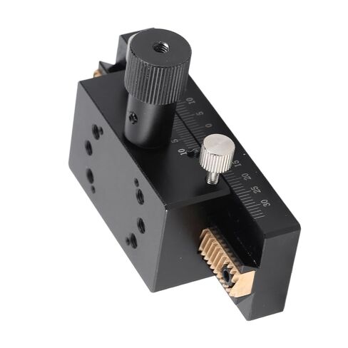 Linear Translation Stage X Axis Rack Pinion Type Sliding Table SEMCI C 80 30 X 50mm High Precision Aluminum Alloy Mechanical Device for Laboratory Equipment in Kuwait