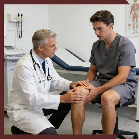 Human Osteoarthritis Knee Joint Anatomic Model, 1:1 Life-Size Skeleton Models for Medical Teaching Demonstration，Anatomy Model for Doctor's Office and Classrooms in Kuwait