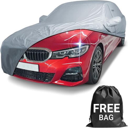 iCarCover Fits: [Mercedes 240D] 1977-1984 Full Car Cover Waterproof All Weather Resistant Custom Outdoor Indoor Sun Snow Storm Protection Form-Fit Padded Cover with Straps in Saudi Arabia