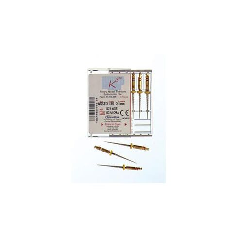 Kerr Dental 825-6021 SybronEndo K3 NiTi Engine Files #15-40 21 مم 0.06 Taper 6/Pk in Saudi Arabia