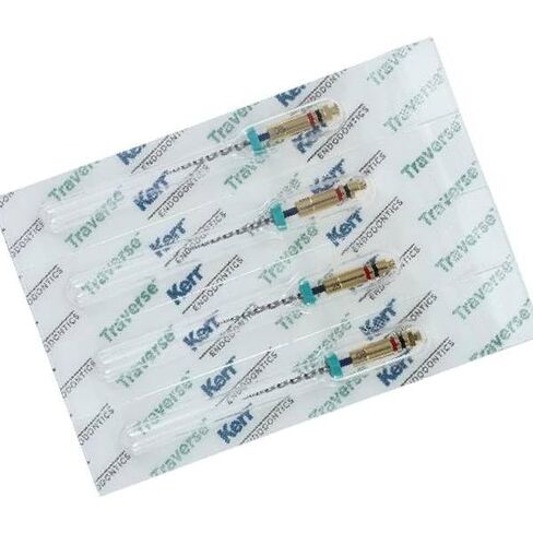 Kerr Dental 818-8251 Traverse Root Canal Orifice Openers .08 Taper #25 17mm 4/Pk in Kuwait