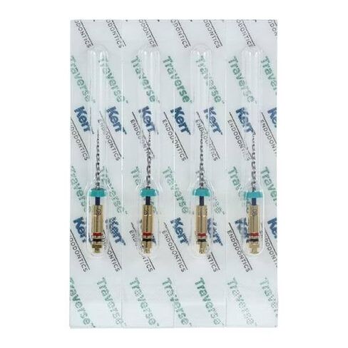 Kerr Dental 818-8251 Traverse Root Canal Orifice Openers .08 Taper #25 17mm 4/Pk in Kuwait